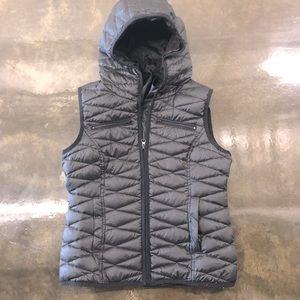 Sugarfly Black Kids Puffer Vest sz Lrg